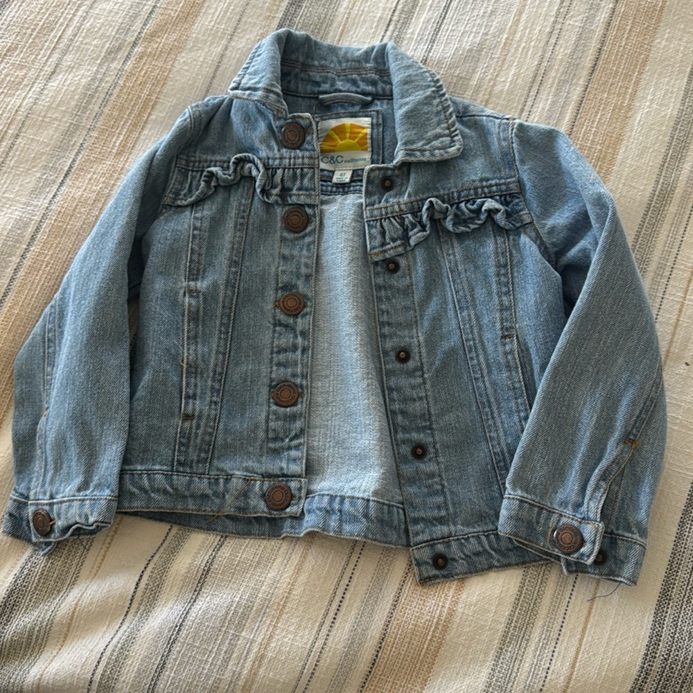 C & C California toddler denim jacket